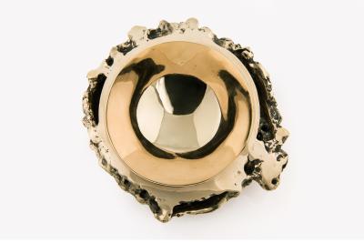 Roberta Verteramo A pair of bronze Meteore bowls