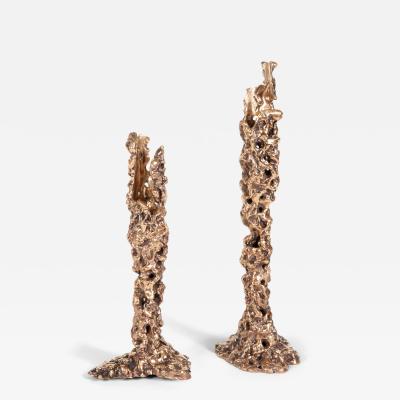 Roberta Verteramo Pair of Selene candle holders