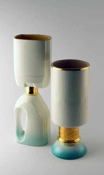 Roberto Cambi Series of Clochard ceramics