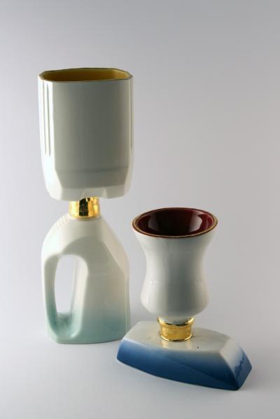 Roberto Cambi Series of Clochard ceramics