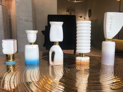 Roberto Cambi Series of Clochard ceramics