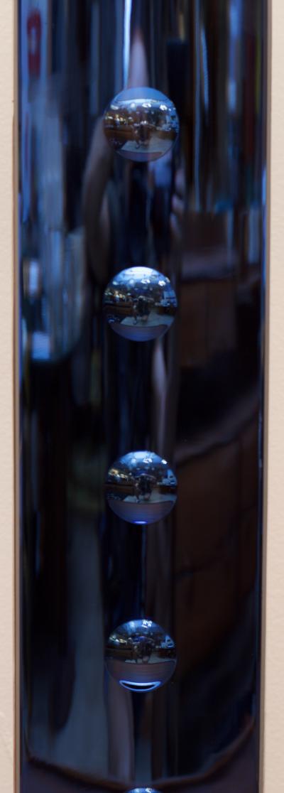 Roberto Giulio Rida Pair of Blue Glass Table Lamps designed by Roberto Giulio Rida Italy