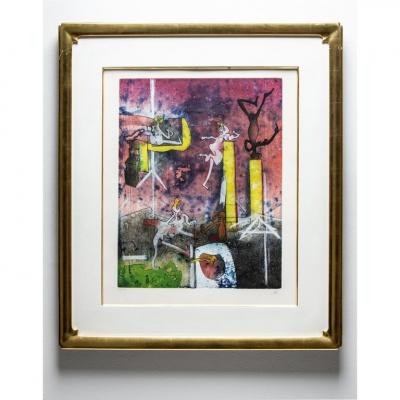 Roberto Matta Composition 1979