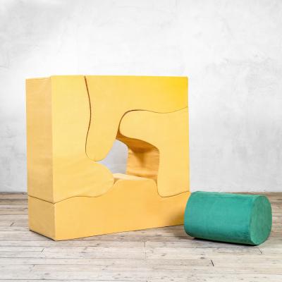 Roberto Matta Sebastian Matta Modular Living Room model Malitte in Foam 60s