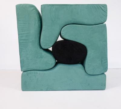 Roberto Matta Set of Mid Century Malitte Lounge Chairs by Roberto Matta for Gavina