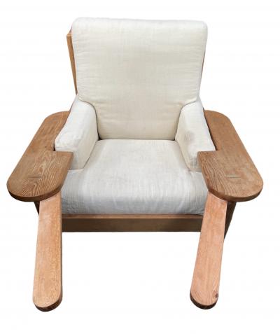 Roberto Menghi Rare Large Armchairs by Roberto Menghi