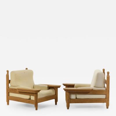 Roberto Menghi Rare Large Armchairs by Roberto Menghi