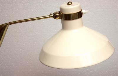 Roberto Menghi Rare Libra Lux Table Lamp by Roberto Menghi for Lamperti Co Italy 1948