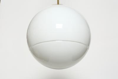 Roberto Pamio Murano glass ceiling pendant by Roberto Pamio for Leucos attributed