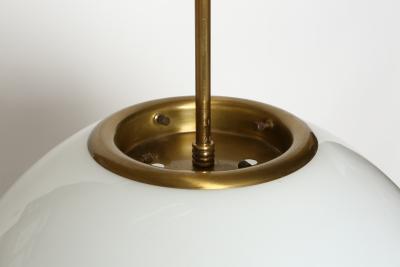 Roberto Pamio Murano glass ceiling pendant by Roberto Pamio for Leucos attributed