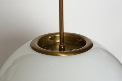 Roberto Pamio Murano glass ceiling pendant by Roberto Pamio for Leucos attributed