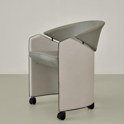 Roberto Pamio Roberto Pamio set of eight Galena armchairs circa 1989