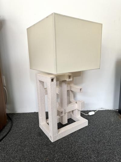 Roberto Renzi Contemporary Pair of Labyrinth Ceramic Lamps by Roberto Renzi Italy