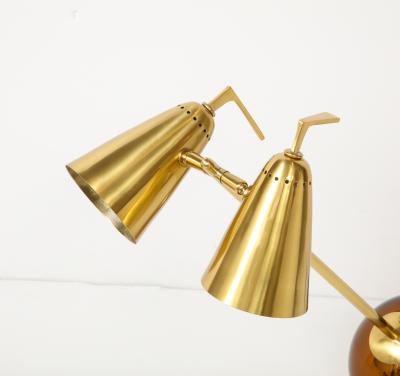 Roberto Rida Pair of Seguso Doppio Table Lamps by Roberto Giulio Rida