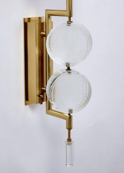 Roberto Rida Roberto Rida Pair of Bottoni Sconces