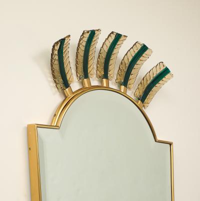 Roberto Rida Specchiera Piume Mirror by Roberto Giulio Rida