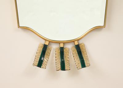 Roberto Rida Specchiera Piume Mirror by Roberto Giulio Rida