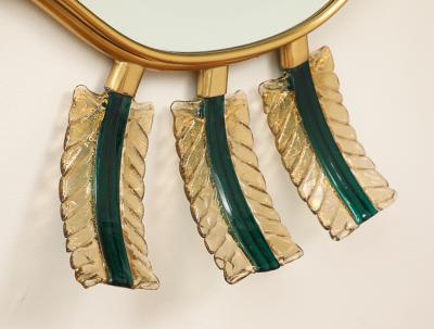 Roberto Rida Specchiera Piume Mirror by Roberto Giulio Rida