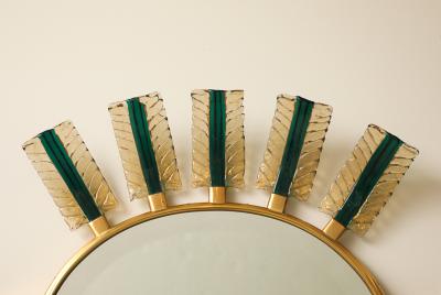 Roberto Rida Specchiera Piume Mirror by Roberto Giulio Rida