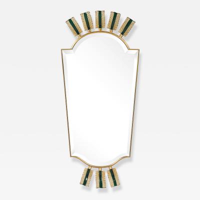 Roberto Rida Specchiera Piume Mirror by Roberto Giulio Rida