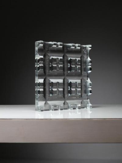 Roberto Sambonet Mosaico Centerpiece by Roberto Sambonet for Baccarat