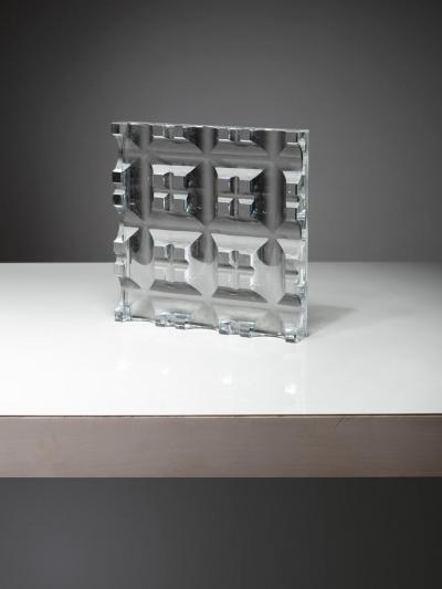 Roberto Sambonet Mosaico Centerpiece by Roberto Sambonet for Baccarat