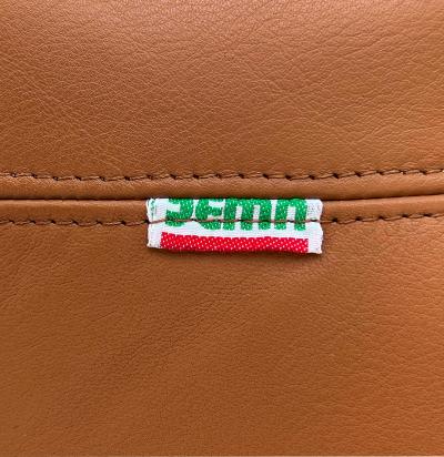 Roberto Tapinassi Maurizio Manzoni Roberto Tapinassi Dema Firenze Leather Chaise Longues Rataplan 1980s