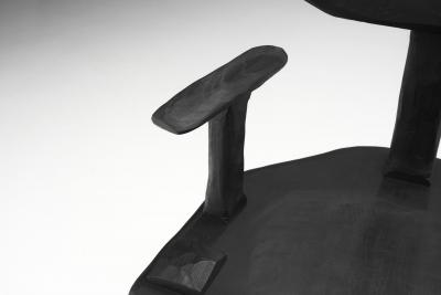 Robin Berrewaerts Ebonized Oak P60 A Armchair by Robin Berrewaerts Belgium 2022