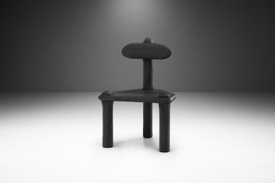 Robin Berrewaerts Ebonized Oak P60 Chair by Robin Berrewaerts Belgium 2022