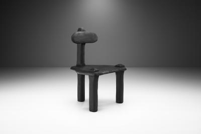 Robin Berrewaerts Ebonized Oak P60 Chair by Robin Berrewaerts Belgium 2022