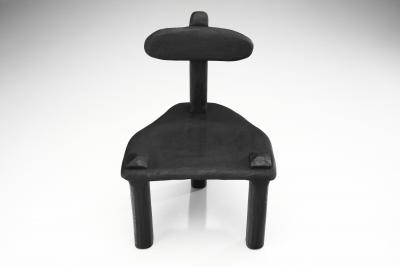 Robin Berrewaerts Ebonized Oak P60 Chair by Robin Berrewaerts Belgium 2022