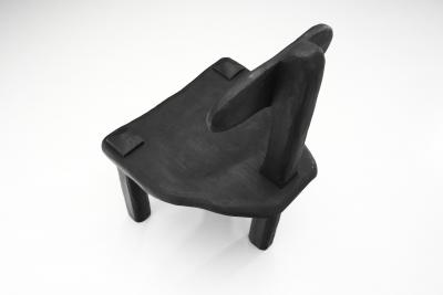 Robin Berrewaerts Ebonized Oak P60 Chair by Robin Berrewaerts Belgium 2022