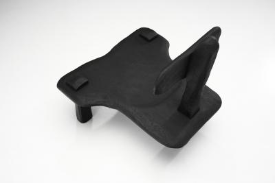 Robin Berrewaerts Ebonized Oak P60 L Chair by Robin Berrewaerts Belgium 2022