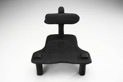 Robin Berrewaerts Ebonized Oak P60 L Chair by Robin Berrewaerts Belgium 2022