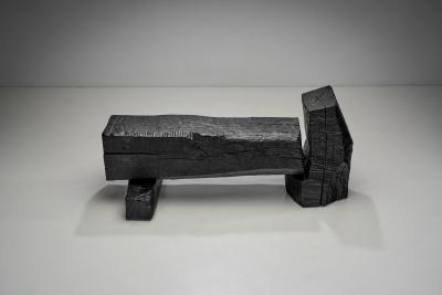 Robin Berrewaerts Robin Berrewaerts Black Eboninzed Oak Bench Belgium 21st century