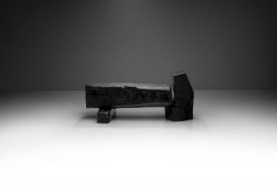 Robin Berrewaerts Robin Berrewaerts Black Eboninzed Oak Bench Belgium 21st century
