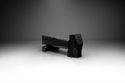 Robin Berrewaerts Robin Berrewaerts Black Eboninzed Oak Bench Belgium 21st century