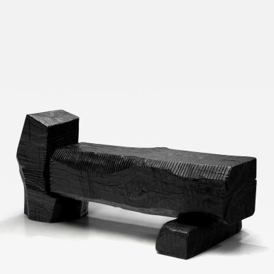 Robin Berrewaerts Robin Berrewaerts Black Eboninzed Oak Bench Belgium 21st century