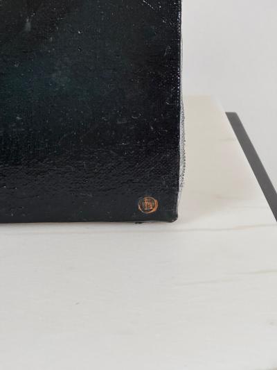 Robin Harker Meditative Oil on Canvas Painting by Robin Harker