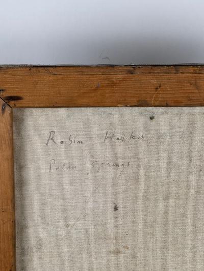 Robin Harker Meditative Oil on Canvas Painting by Robin Harker