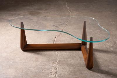 Robsjohn Gibbings Biomorphic Cocktail Table w Interesting Anecdote of Noguchi