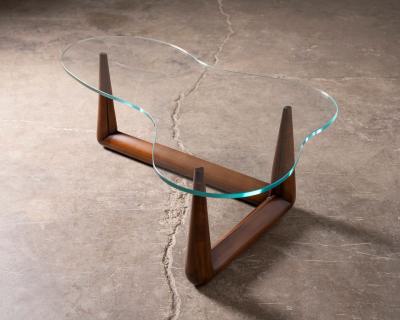 Robsjohn Gibbings Biomorphic Cocktail Table w Interesting Anecdote of Noguchi