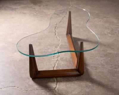 Robsjohn Gibbings Biomorphic Cocktail Table w Interesting Anecdote of Noguchi