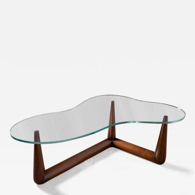 Robsjohn Gibbings Biomorphic Cocktail Table w Interesting Anecdote of Noguchi