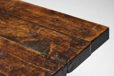 Robust Travail Populaire Farm Table France 19th Century