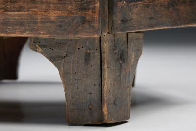 Robust Wooden Childrens Chair 19 20th Century