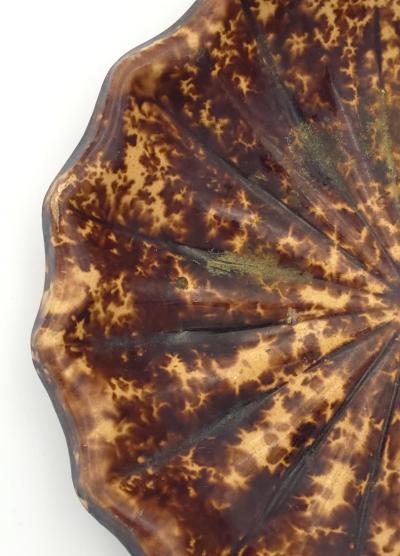 Rockingham Shaped Dish England 19th century