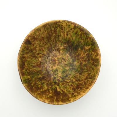 Rockingham Tortoise Glazed Bowl England 19th century