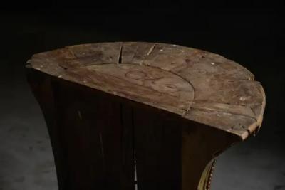 Rococo Giltwood Demilune Console Italy 18th Century