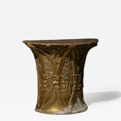 Rococo Giltwood Demilune Console Italy 18th Century